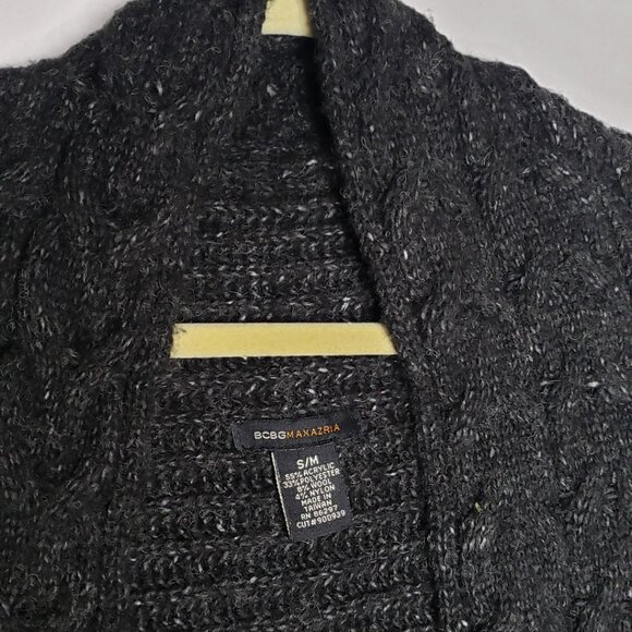 NWOT BCBG Maxazria Long Sleeveless Cardigan Sweater Vest Size S/M Vintage Unique - Picture 8 of 12
